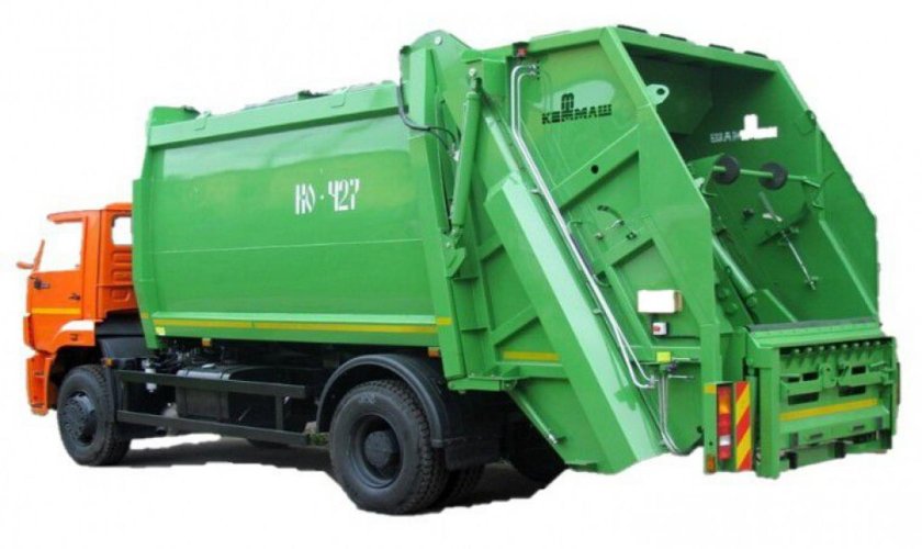 Ко-427-72 на шасси КАМАЗ 53605 мусоровоз