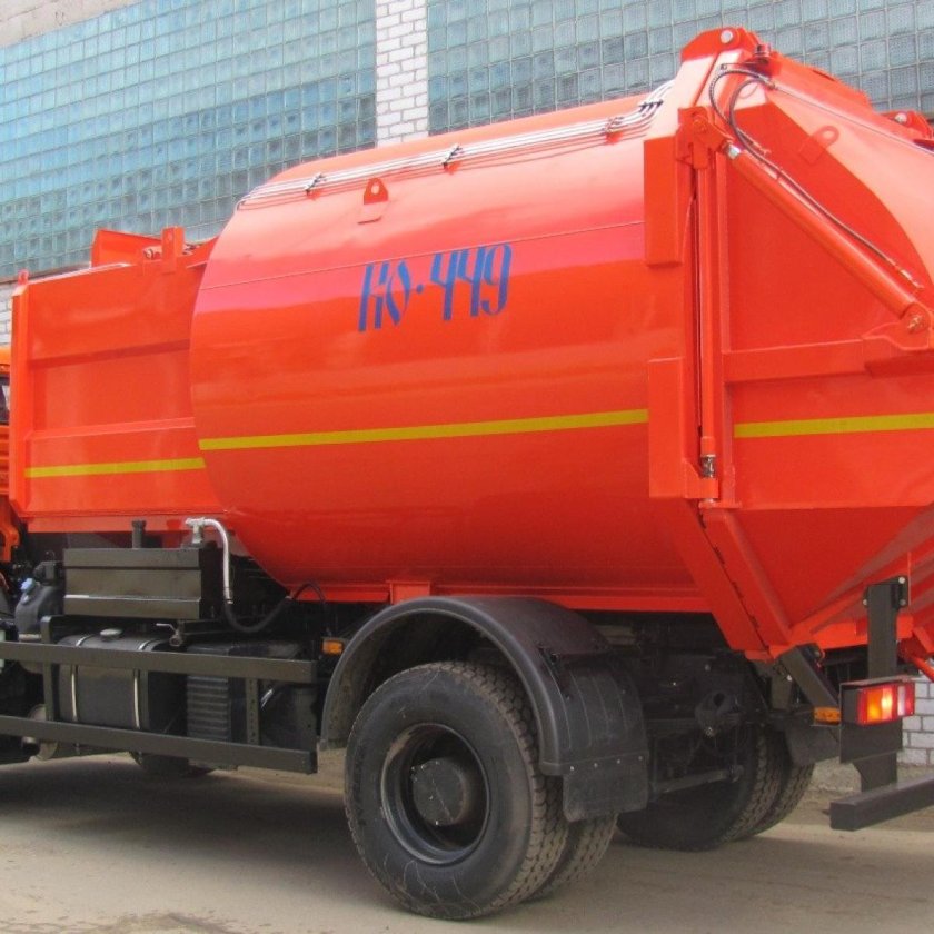 Мусоровоз камаз с боковой загрузкой