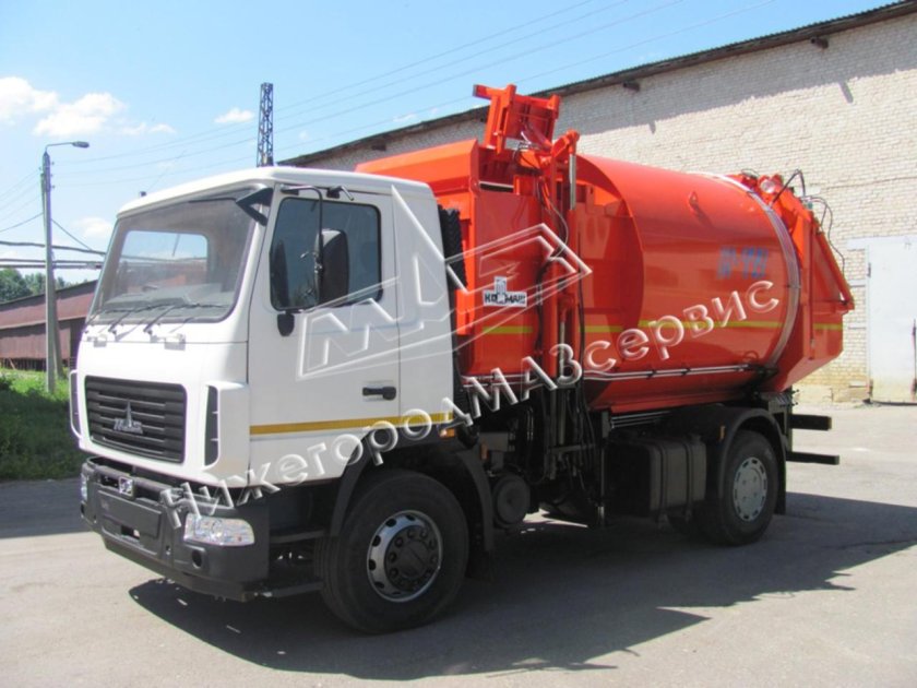 Мусоровоз ко-449-33 на шасси МАЗ-5337а2