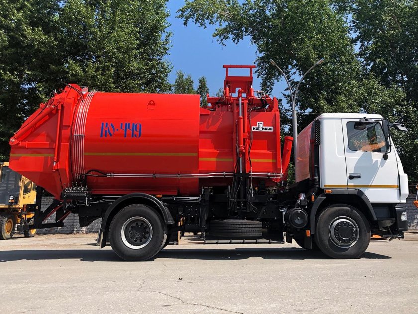 Ко-449-33 на шасси МАЗ-5340в2