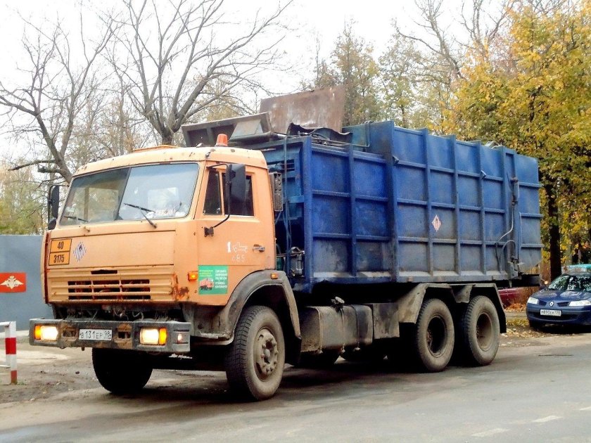 КАМАЗ мусоровоз ко 415
