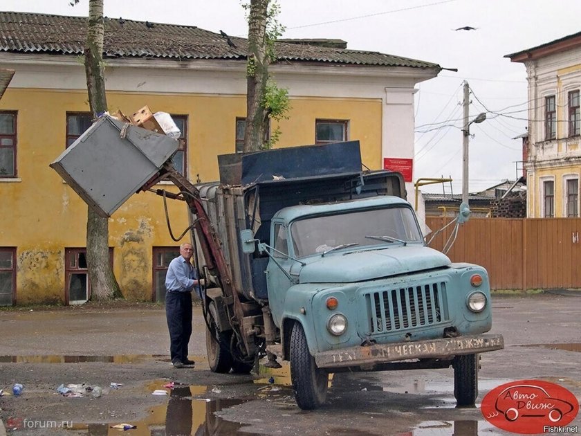 ГАЗ 53 ко 413 мусоровоз