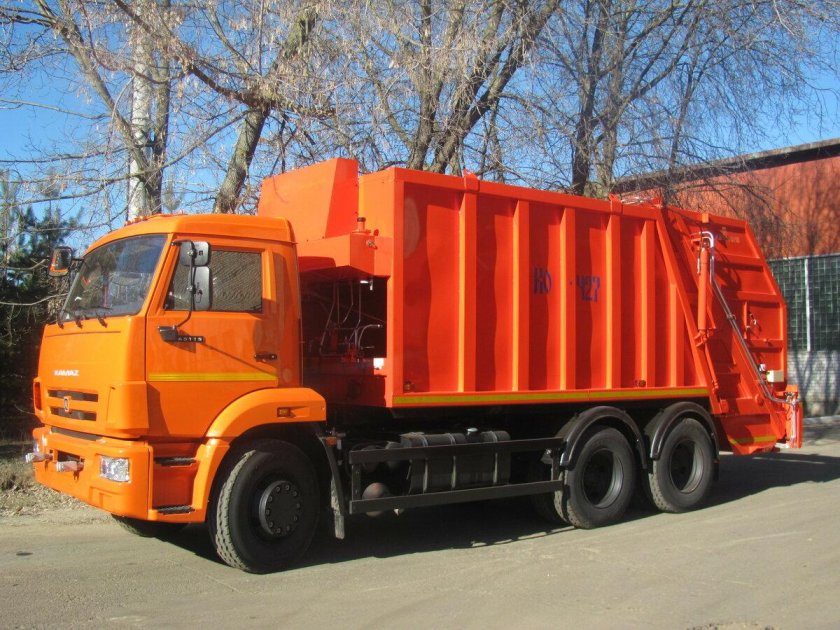 Мусоровоз КАМАЗ ко 427