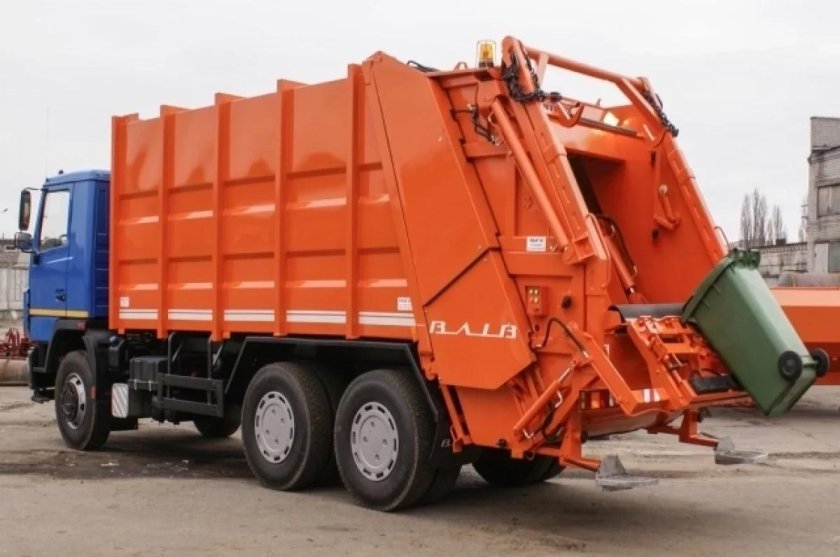 Мусоровоз МАЗ С задней загрузкой ко 440вм