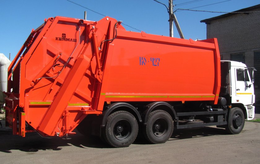 КАМАЗ 65115 мусоровоз