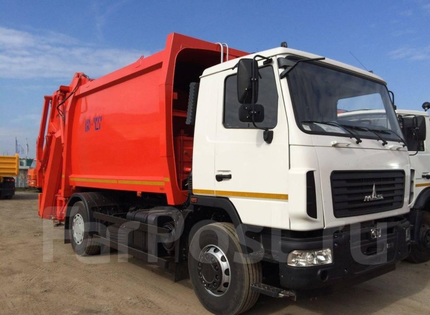 Мусоровоз МАЗ ко 427