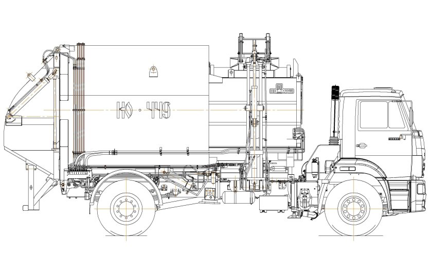КАМАЗ-53605 4х2