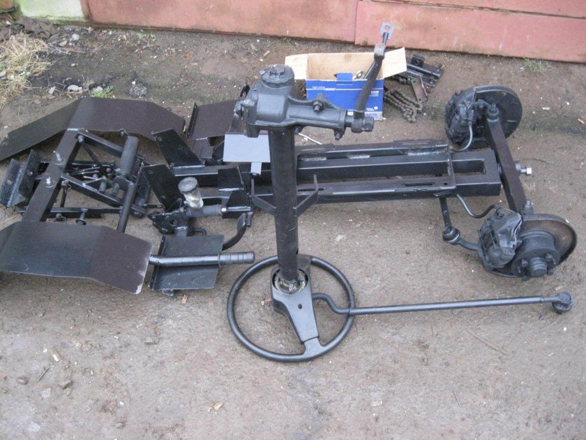Комплект для переделки мотоблока в минитрактор Нева