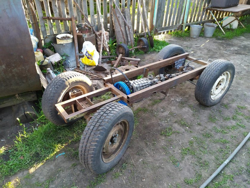 Рама минитрактора классика