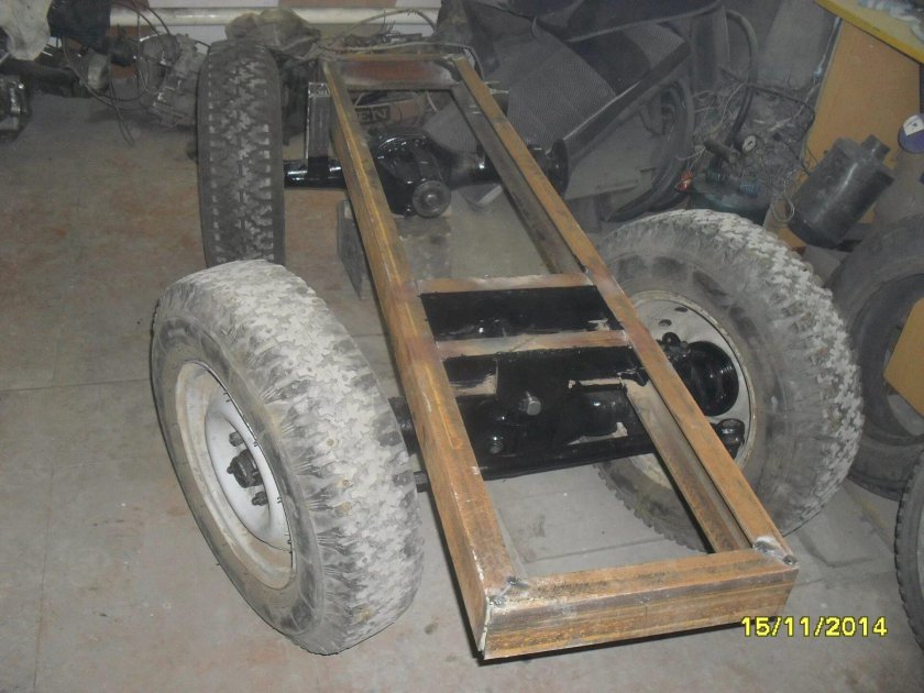 Рама минитрактора МТ 110