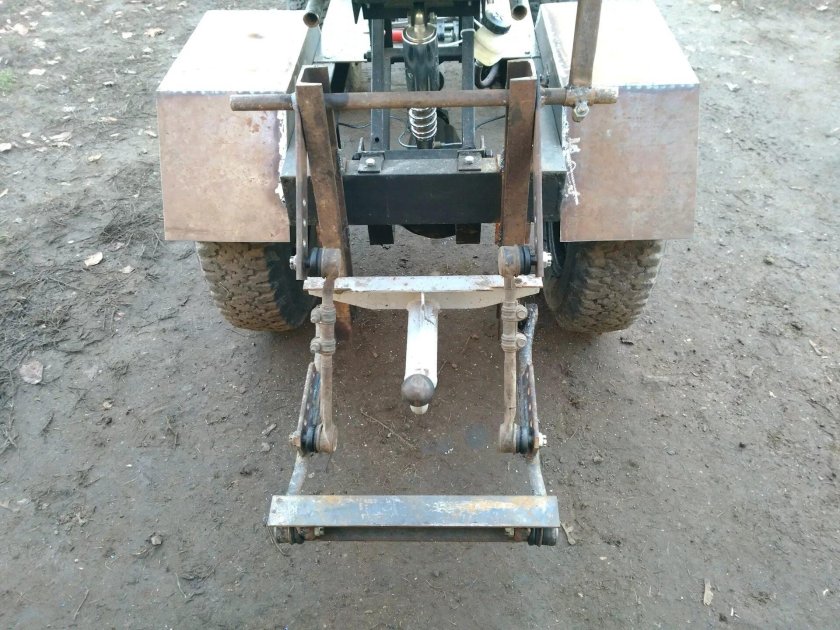 Мини трактор переломка 4х4