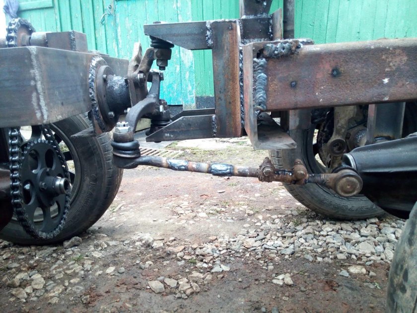 Мини трактор переломка 4 4