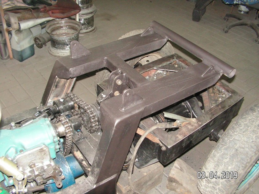 Трактор переломка 4х4