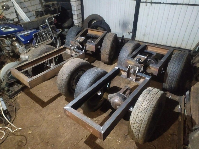 Трактор переломка 4х4