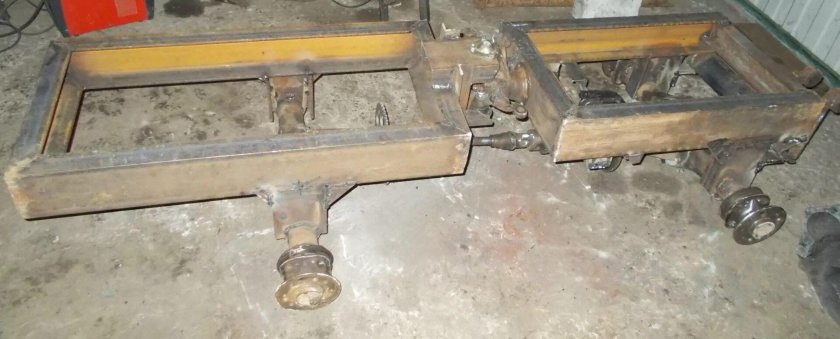 Узел перелома балка ГАЗ 53