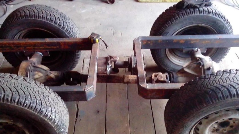 Мини трактор переломка 4х4 заводской