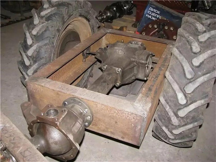 Трактор переломка 4х4 двигатель т40