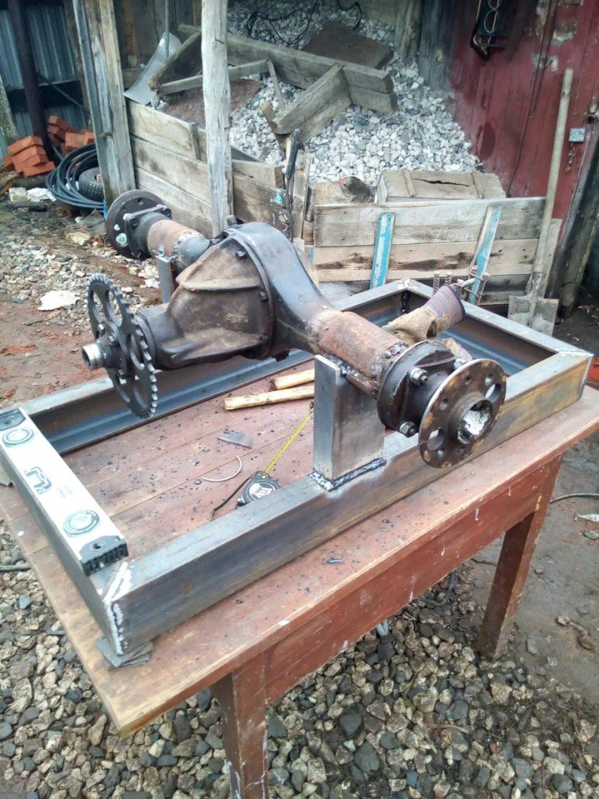 Мини трактор переломка 4х4 заводской