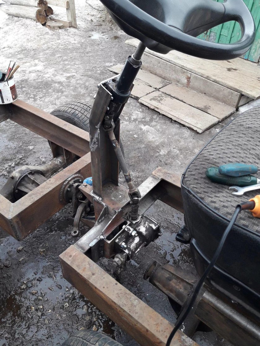 Минитрактор переломка 4х4