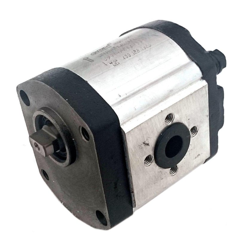 Насос шестеренчатый НШ левый CBN-е314 (плоский привод, выходы под 90°)