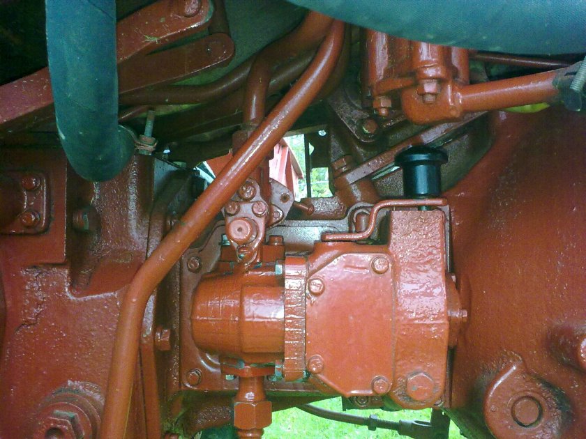 Привод гидросистемы трактора т25