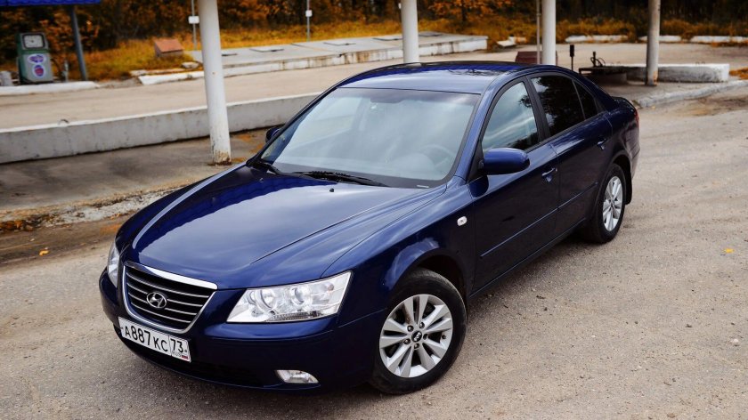 Hyundai Sonata v (NF) 2008