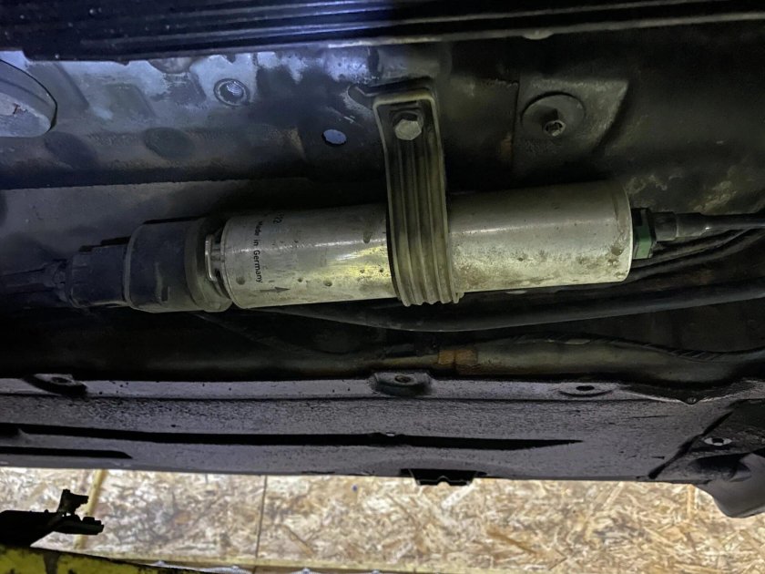 BMW f30 замена топливного фильтра