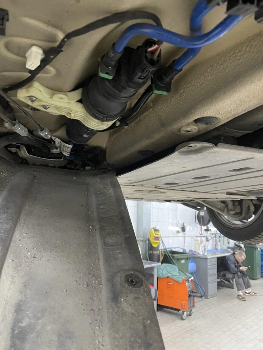 Замена топливного фильтра БМВ g30 дизель