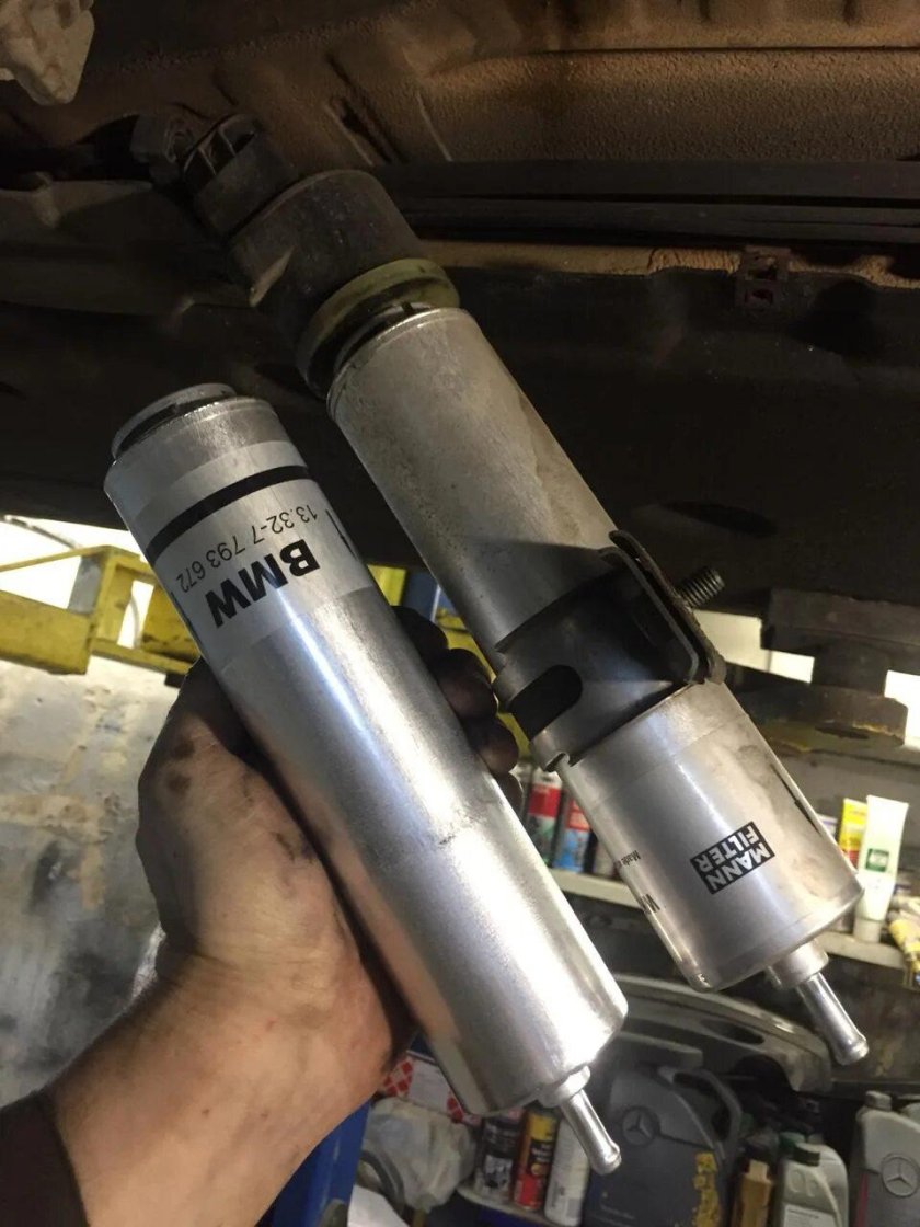 BMW топливный фильтр