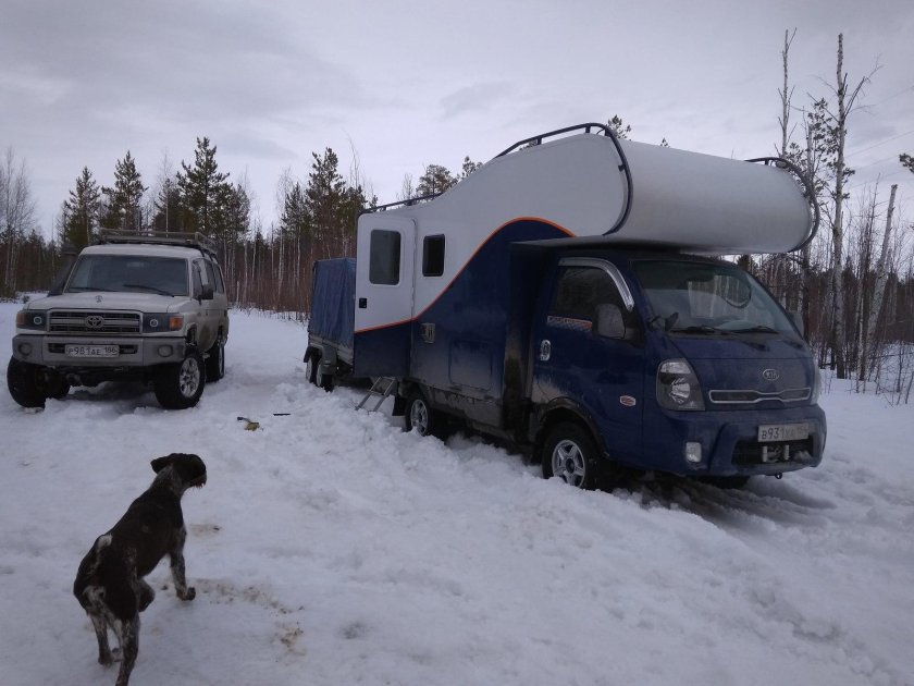 Кия Бонго 4х4 автодом