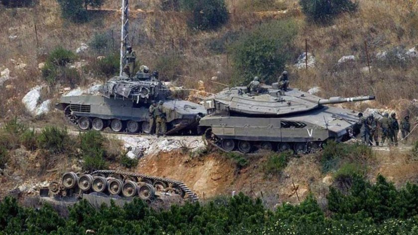 Меркава в Ливане 2006