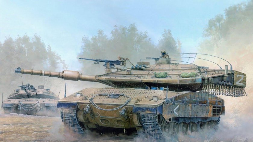 Модель Merkava MK IV Hobby Boss