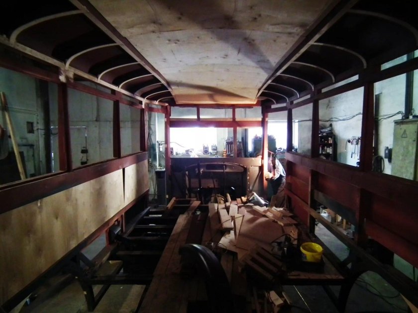 ЗИС-8 автобус салон