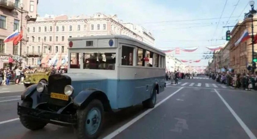 ЗИС-8 автобус 1935 года