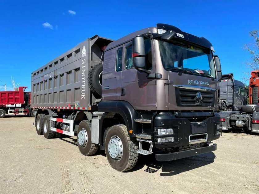 Howo t5g 8x4 самосвал