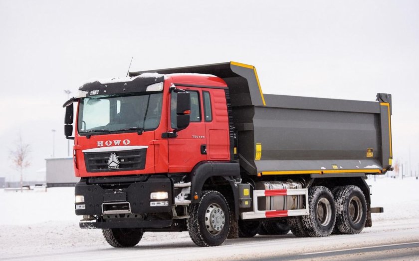 HOWO t5g 6x4 самосвал