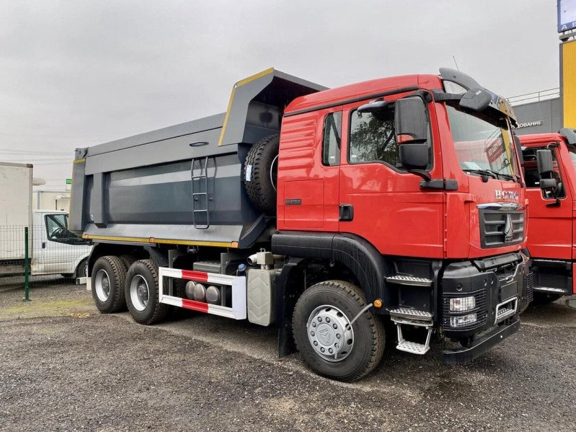 HOWO t5g 8x4 самосвал
