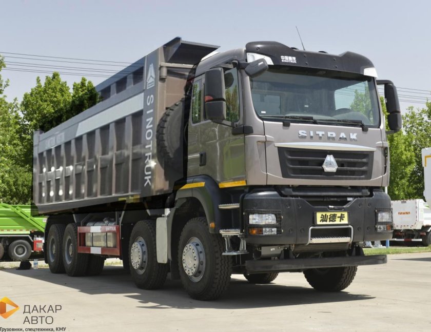 Sitrak c7h 8x4 самосвал 2022