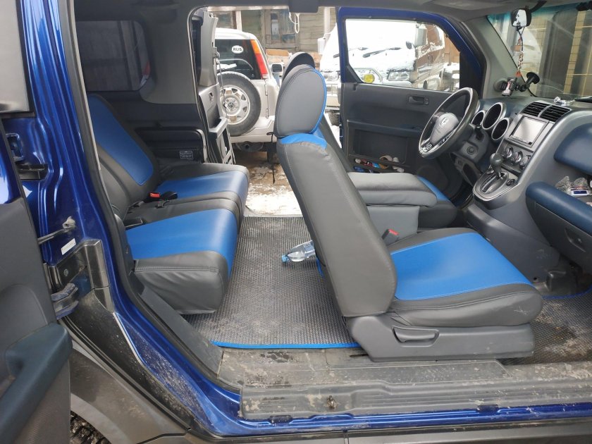 Honda element 3 ряд сидений
