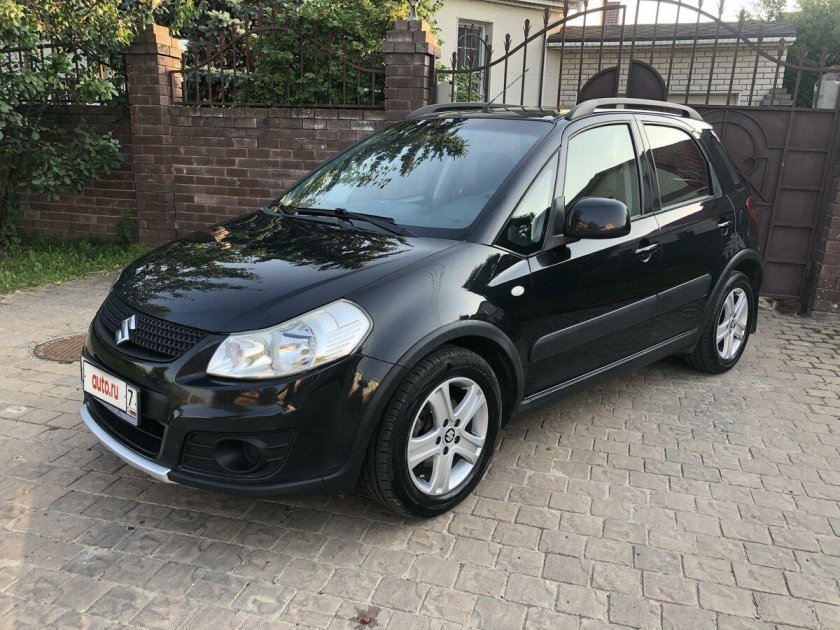 Suzuki sx4 2008 черный