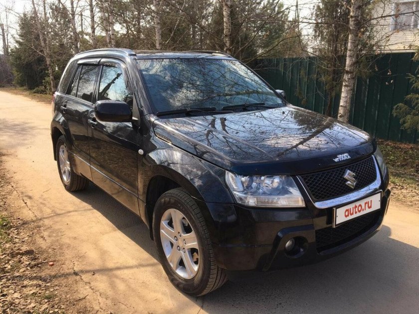 Suzuki Grand Vitara 2008 черная