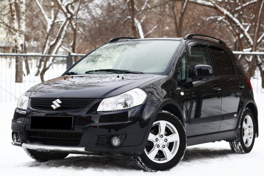 Suzuki sx4 черная
