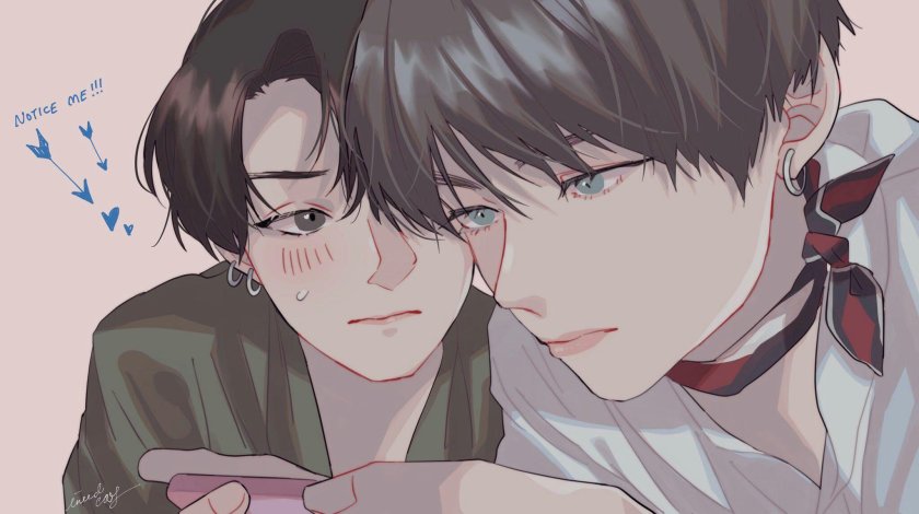 БТС Вигук аниме