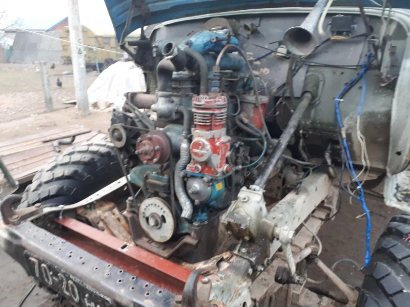 ГАЗ 53 С двигателем д 240