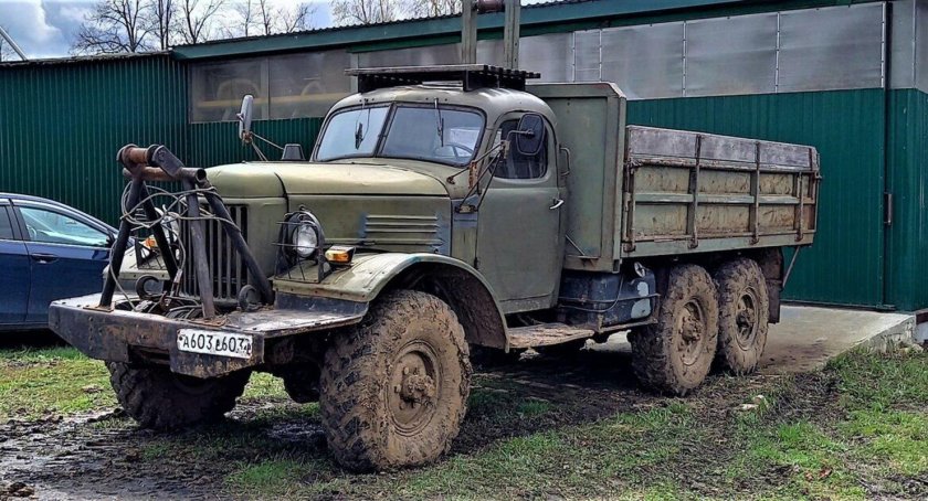 ЗИЛ 157 застрял