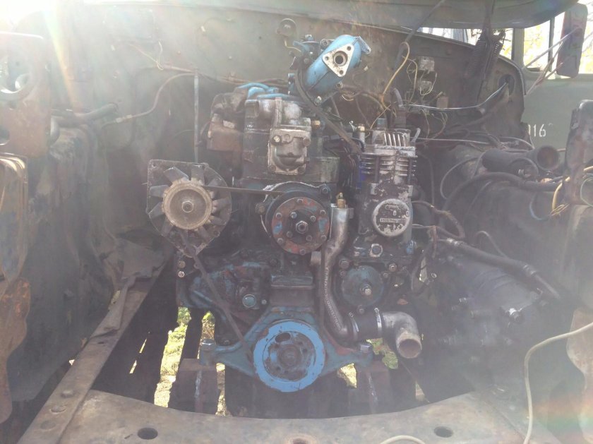 ЗИЛ 130 С ДВС д245