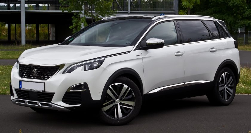 Peugeot 5008 белая