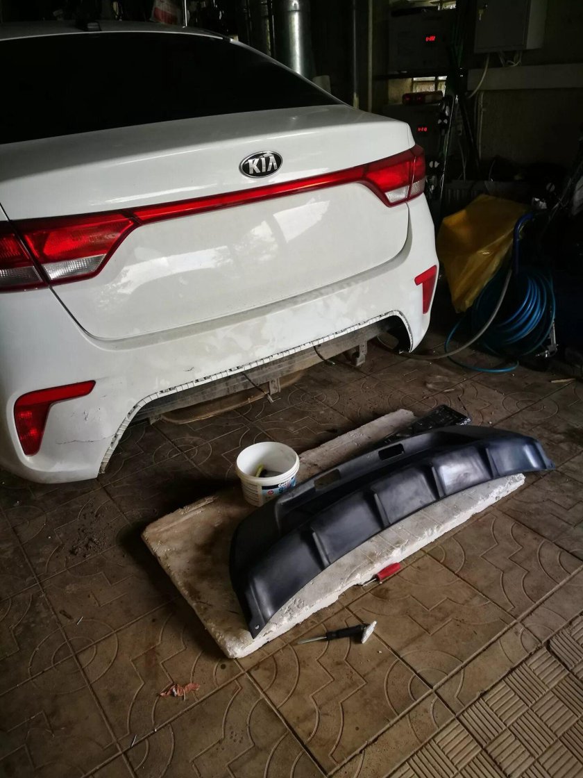 Выхлоп Киа Рио 4