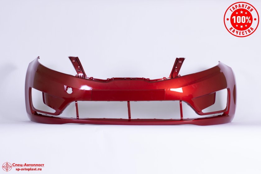 865114y000tdy Технопласт Rio (11-) бампер передний в цвет красный гранат TDY