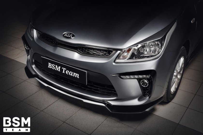 Сплиттер Kia Rio 4